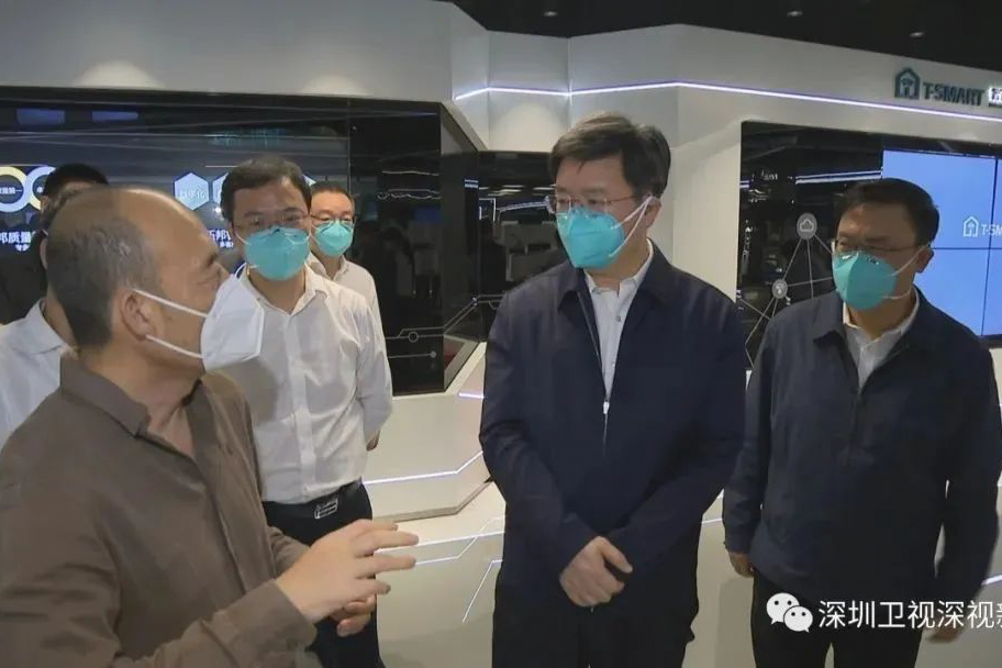 深圳市长覃伟中一行莅临8188cc威尼斯